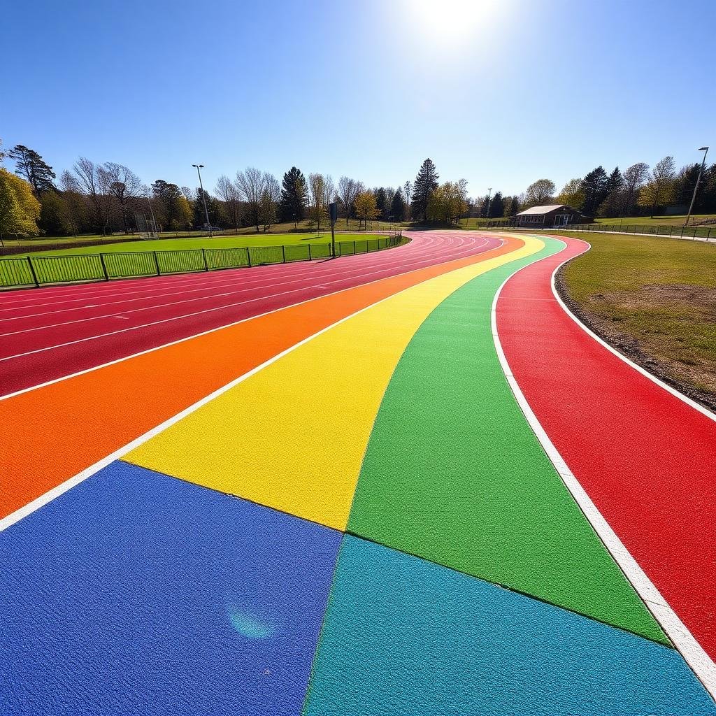 Rainbow Track Turf